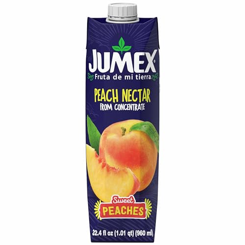 Jumex Peach Nectar, 33.8 FL OZ.