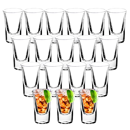 Shot Glass, YULEER 1-Ounce Whiskey Glass Set of 18