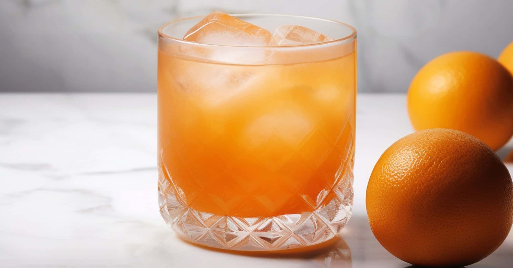 Abilene cocktail with orange