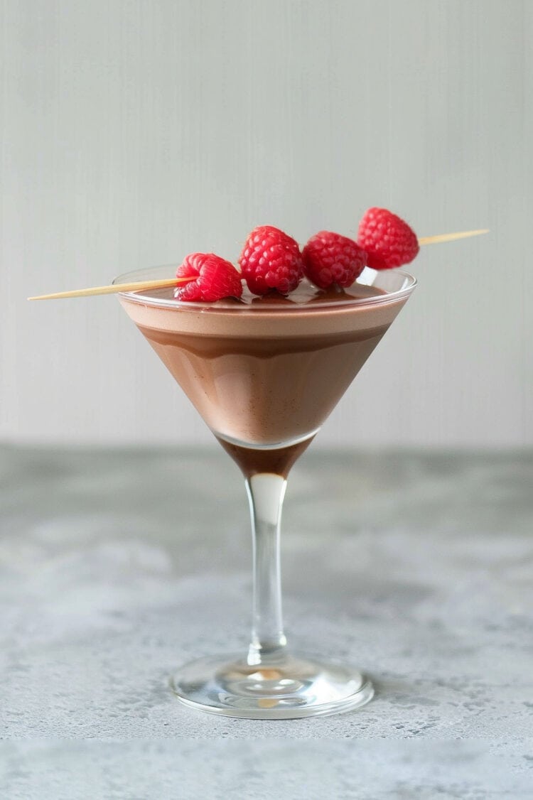 Two variations on the Chocolate Raspberry Martini, both of which taste like a blend of chocolate and raspberry. Whichever version you choose, this is a delicious martini that most everyone loves.