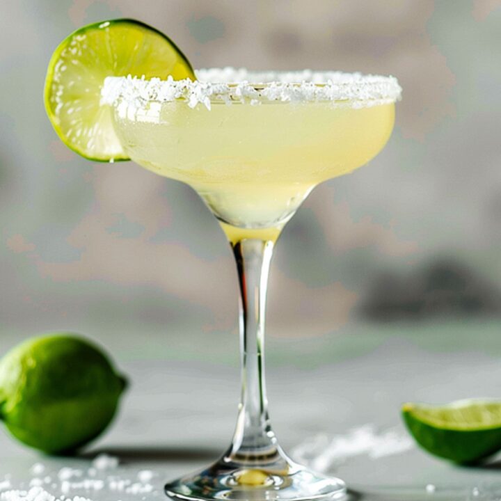 Margarita drink with lime