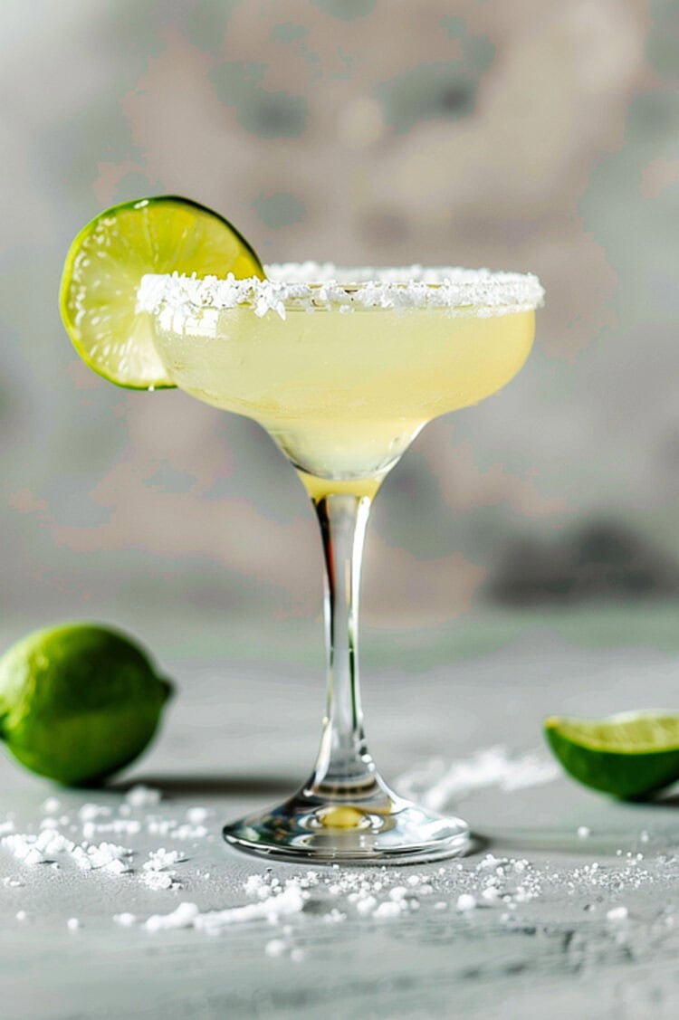 Margarita drink with lime