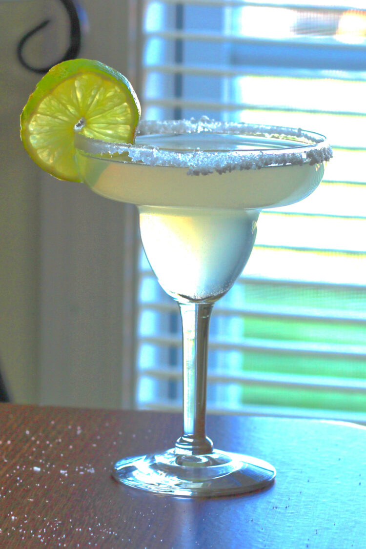 Jimmy Buffett Margaritaville Perfect Margarita with lime squeeze