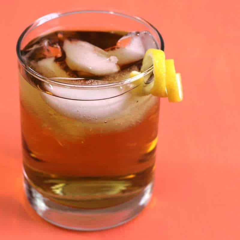 The Rusty Nail cocktail is an old classic that dates back to the 1930s. It blends smoky scotch with sweet Drambuie for a flavor that's surprisingly sweet and easygoing.