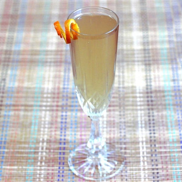 San Remo cocktail with orange twist