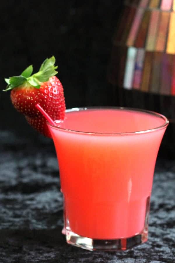 Strawberry Blonde Cocktail for Valentine's Day