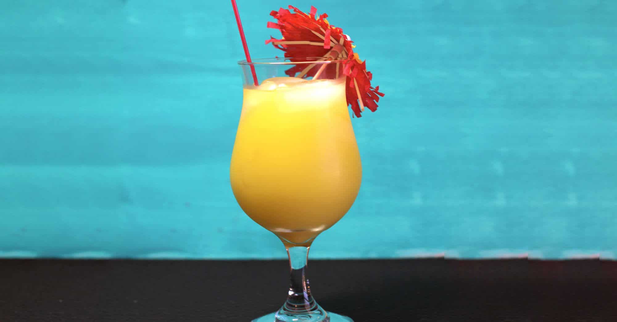 Tropicana Cocktail drink with cocktail umbrella